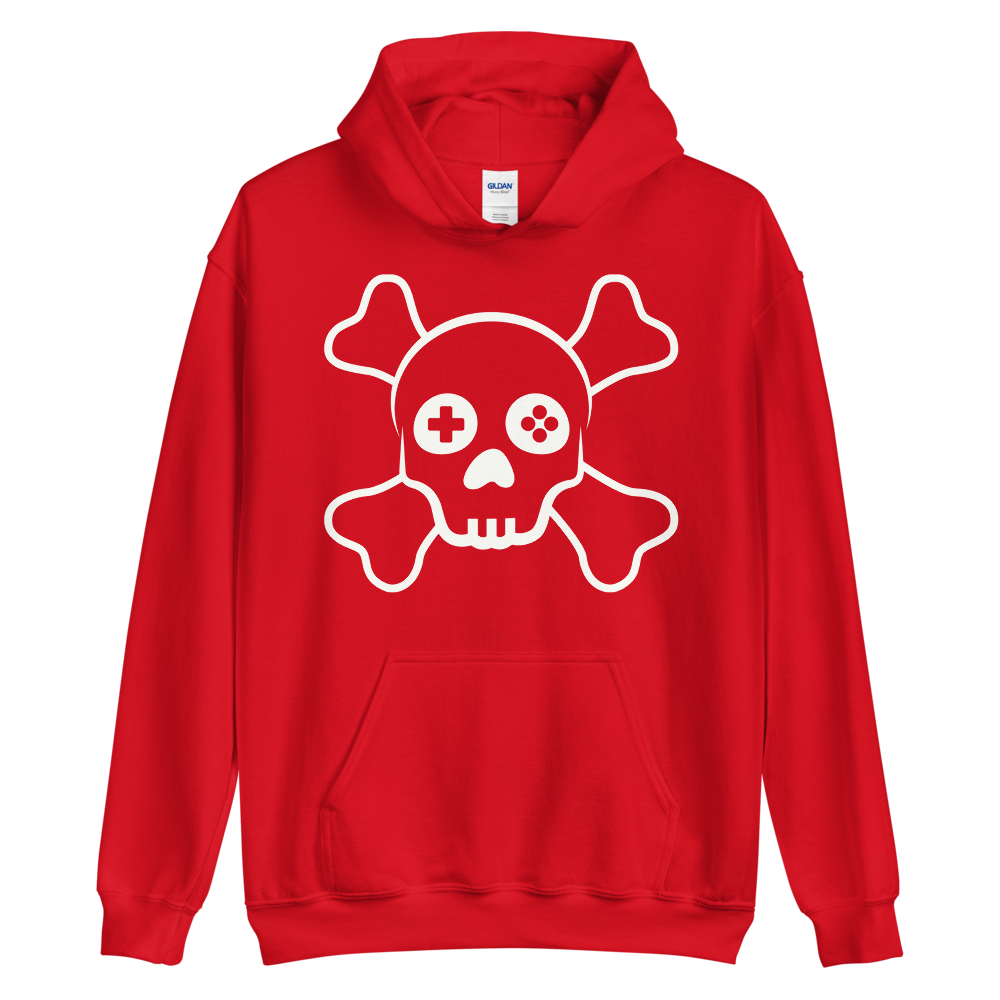 Gamer Skull Hoodie (Unisex)