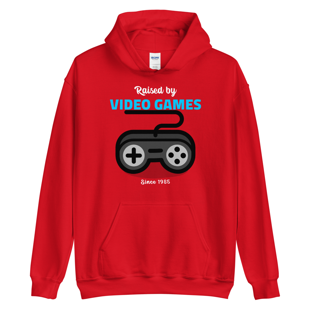 Criado por videojuegos sudadera con capucha unisex