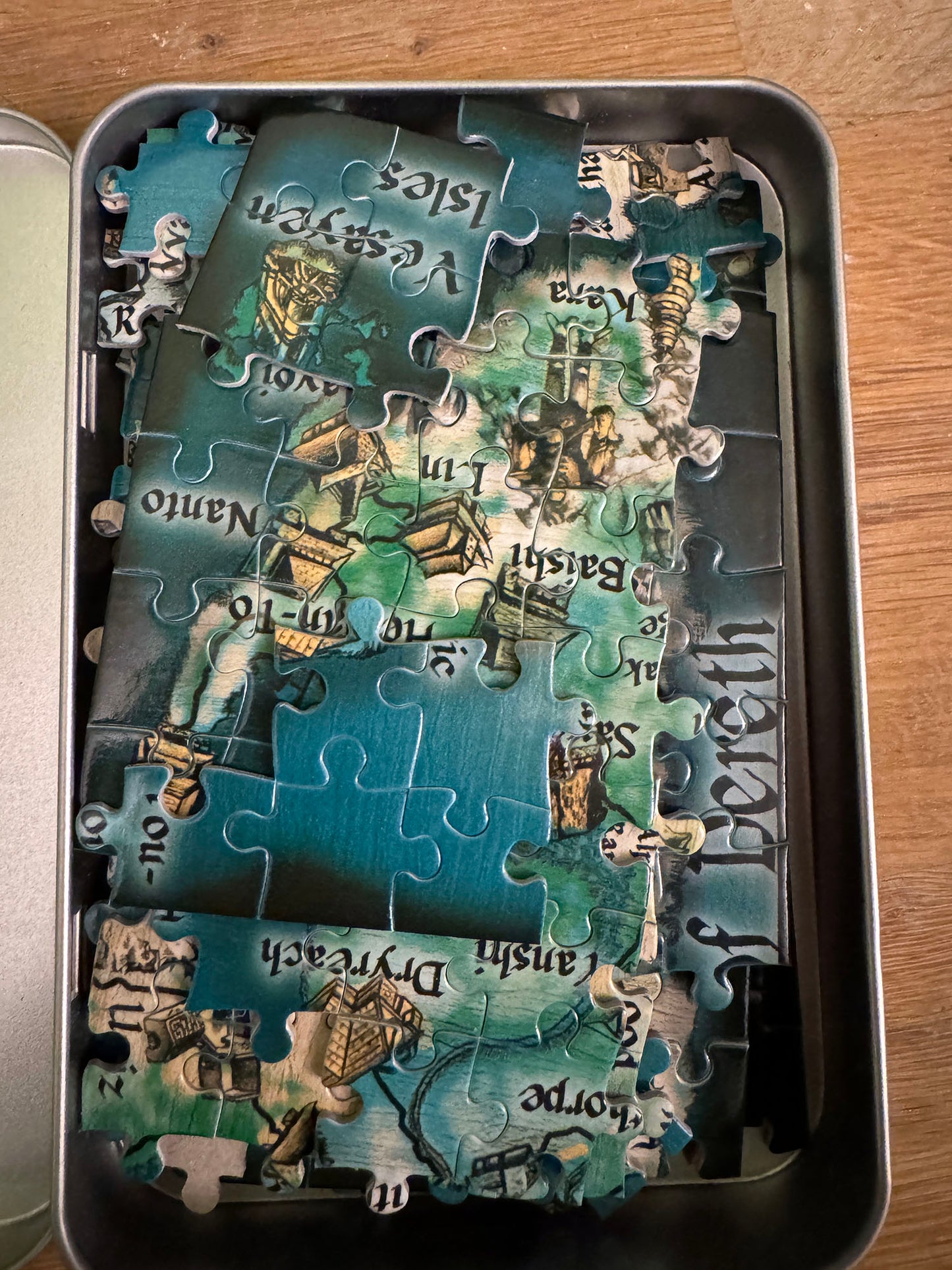 Asheron's Call Map Puzzle