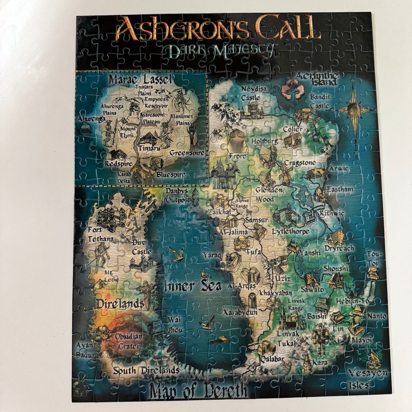 Asheron's Call Map Puzzle