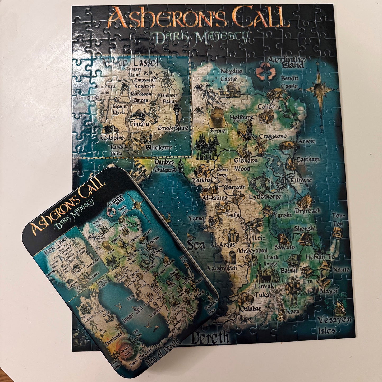 Asheron's Call Map Puzzle