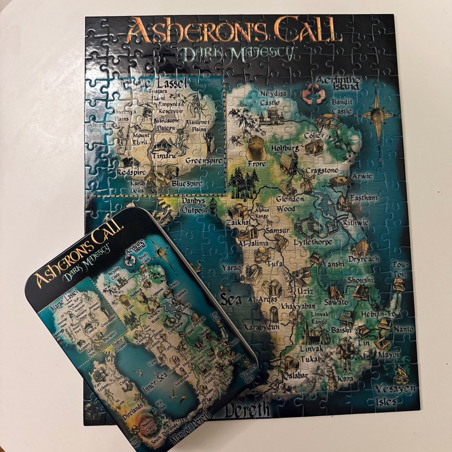 Asheron's Call Map Puzzle