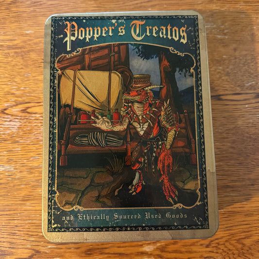 Popper's Treatos 500-Piece Jigsaw Puzzle | Baldur's Gate 3 Kobold Merchant Art (BG3 D&D)