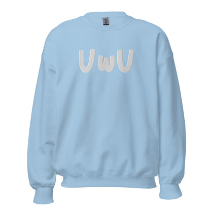 Giant UwU Embroidered Sweater