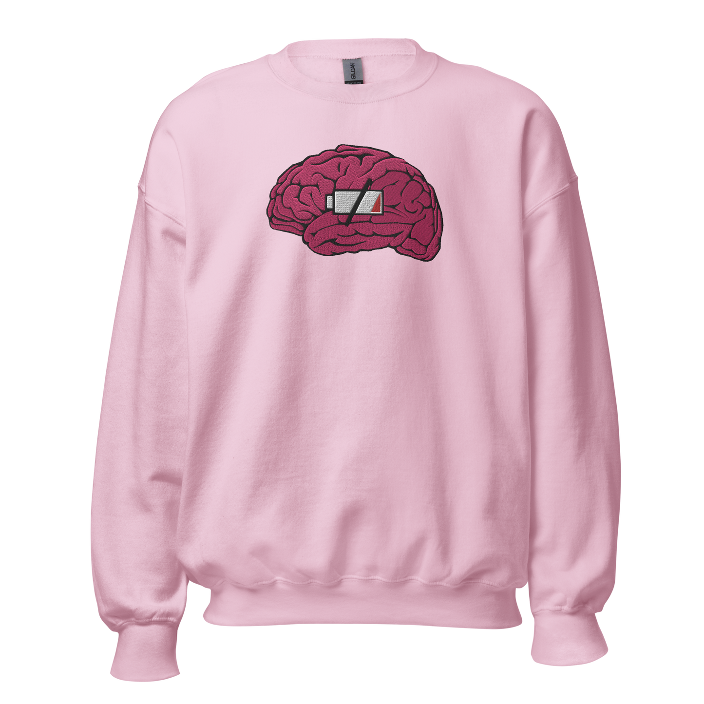 Brain Drain Large Embroidered Sweatshirt