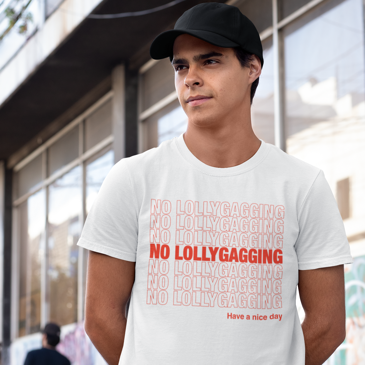 Camisa Skyrim No Lollygagging (Unisex)