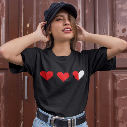 Camisa Zelda Pixel Corazón (Unisex)