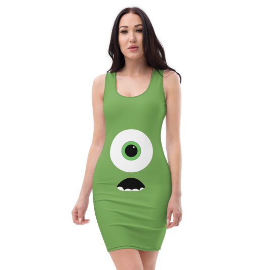 Vestido de ojo de monstruo