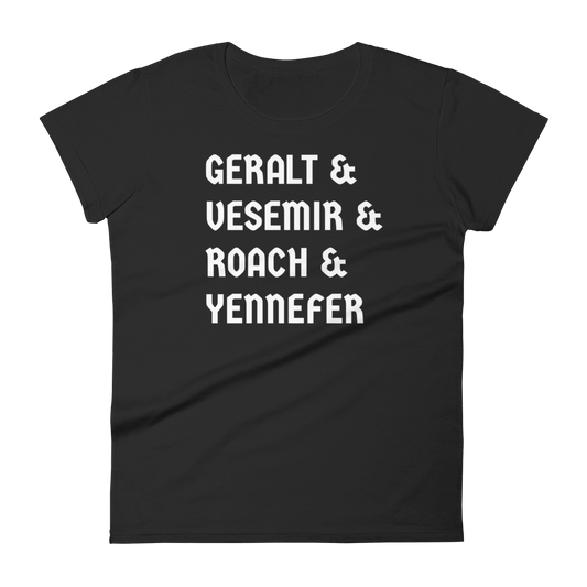 Witcher Team Yennefer Damen-Shirt