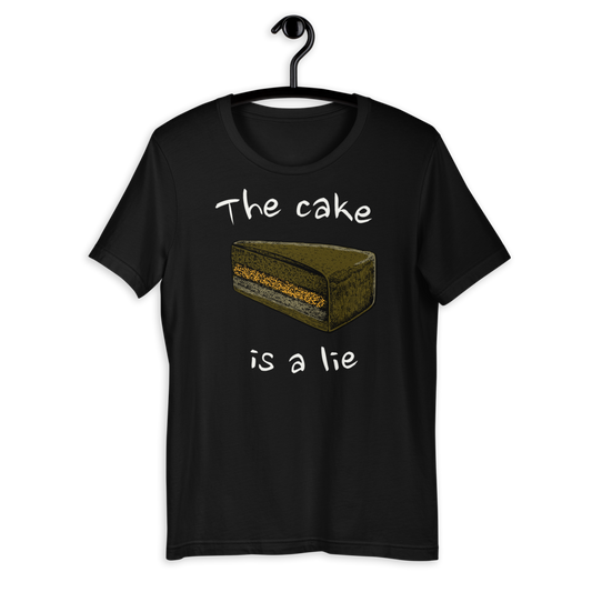 The Cake Is A Lie Portal T-Shirt (Unisex)