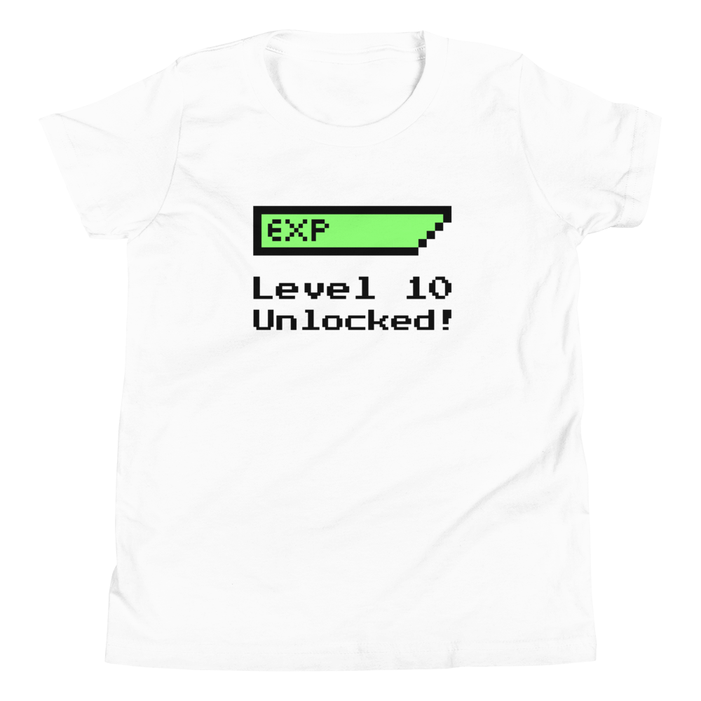 Camiseta juvenil del décimo cumpleaños (Unisex)