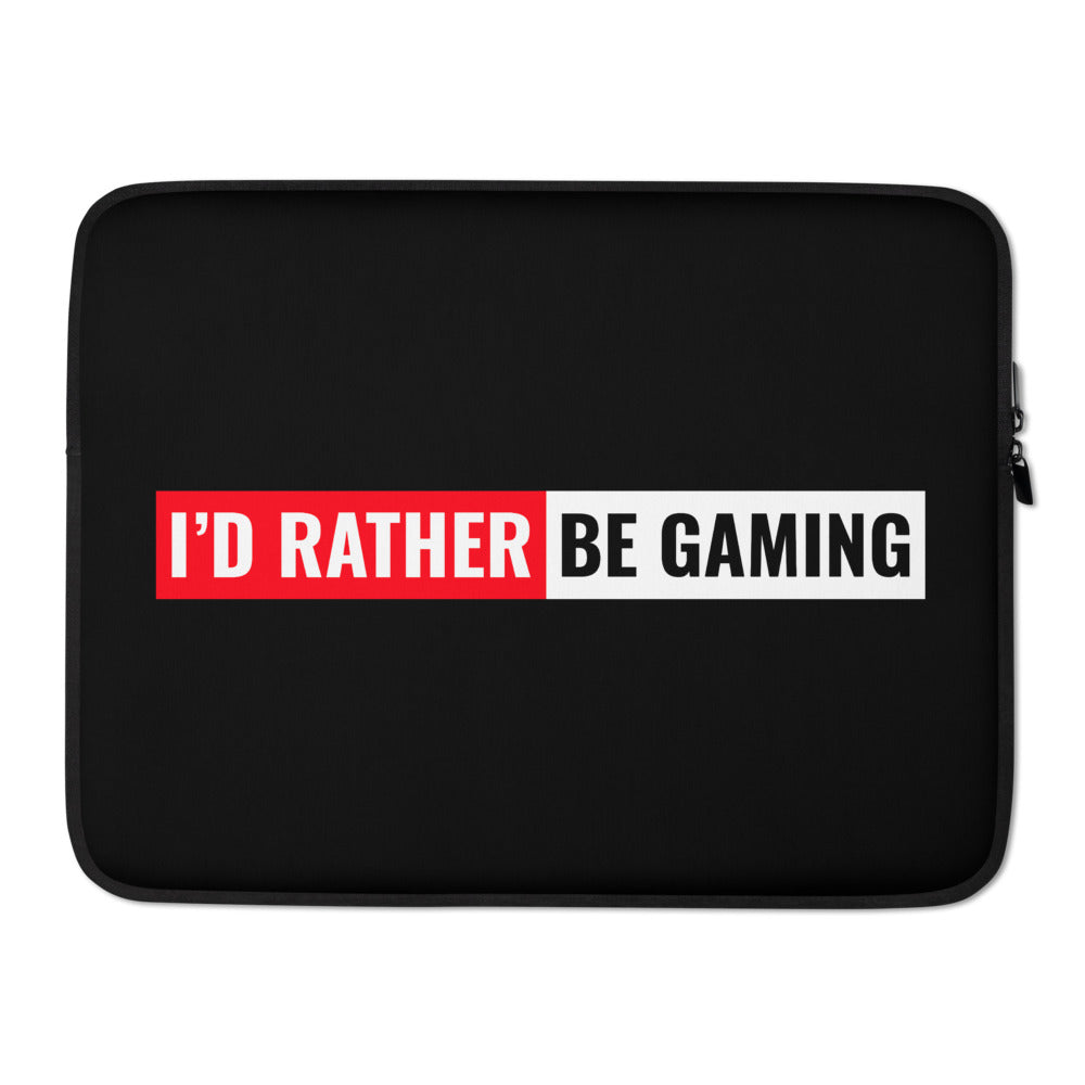 Rather Be Gaming Laptop Sleeve