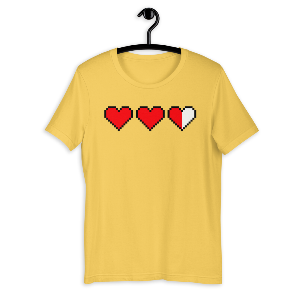Camisa Zelda Pixel Corazón (Unisex)
