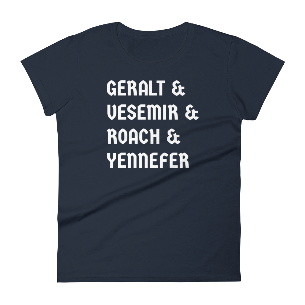 Camiseta Witcher Team Yennefer Mujer