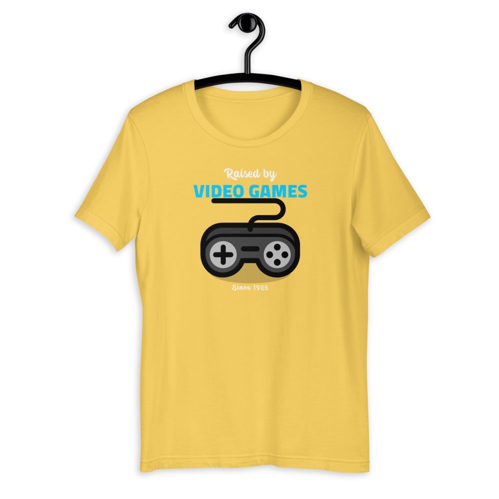 Aufgewachsen von Videospielen Unisex T-Shirt