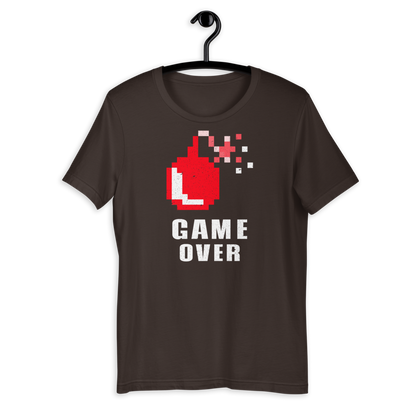 Camiseta Game Over (Unisex)