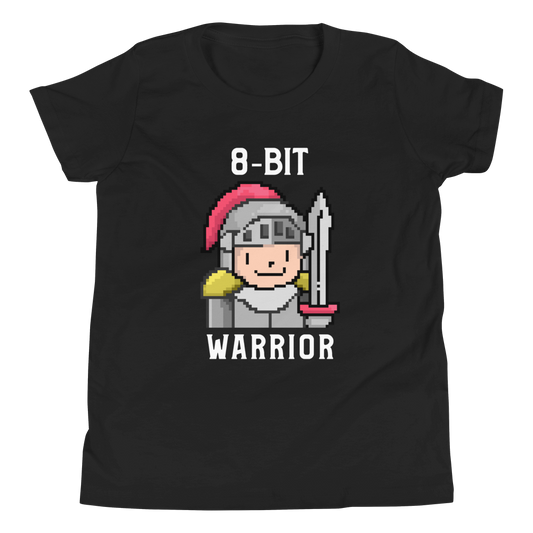 Camiseta juvenil de guerrero de 8 bits (unisex)