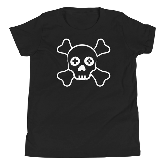 Camiseta juvenil Gamer Skull