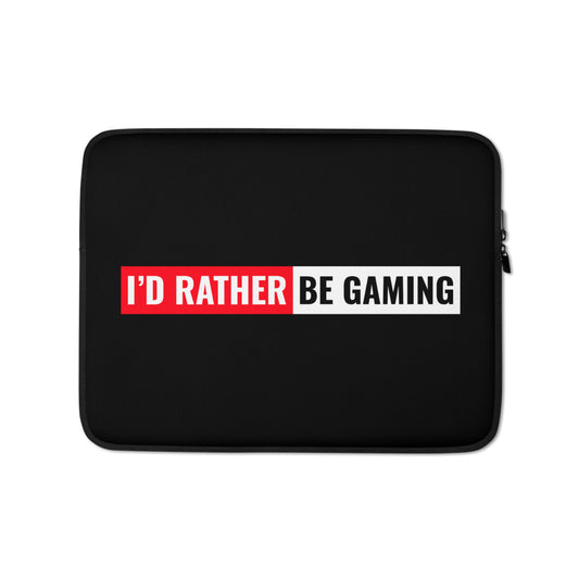 Rather Be Gaming Laptop Sleeve