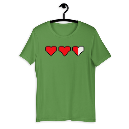 Zelda Pixel Herz Shirt (Unisex)