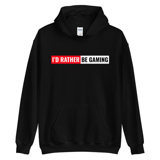 I'd Rather Be Gaming Unisex Hoodie