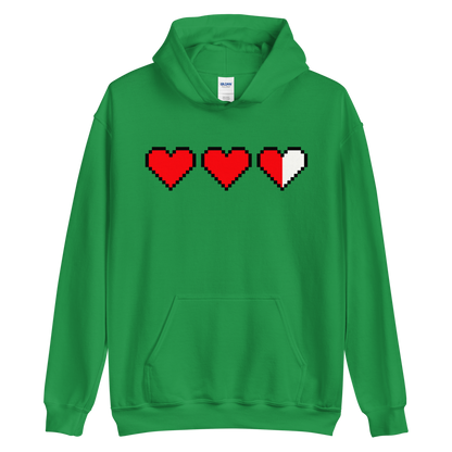 Sudadera con capucha Zelda Pixel Hearts (Unisex)