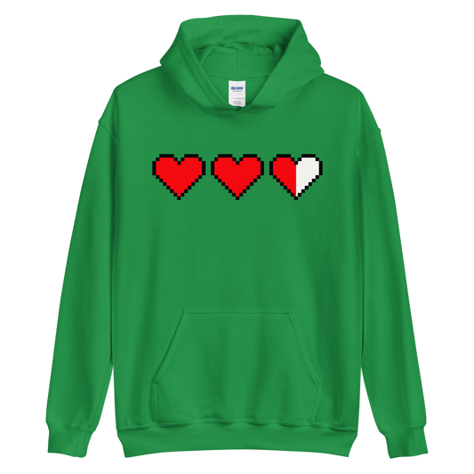 Sudadera con capucha Zelda Pixel Hearts (Unisex)