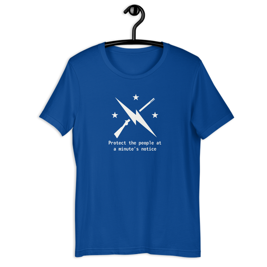 La camiseta de los Minutemen (Unisex)