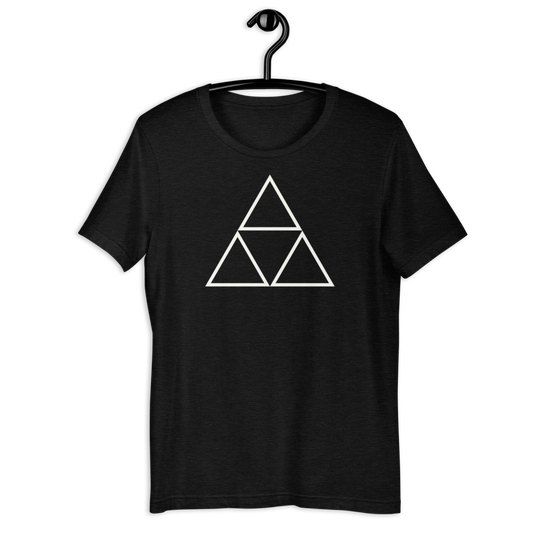 Zelda Minimalistisches Triforce T-Shirt (Unisex)