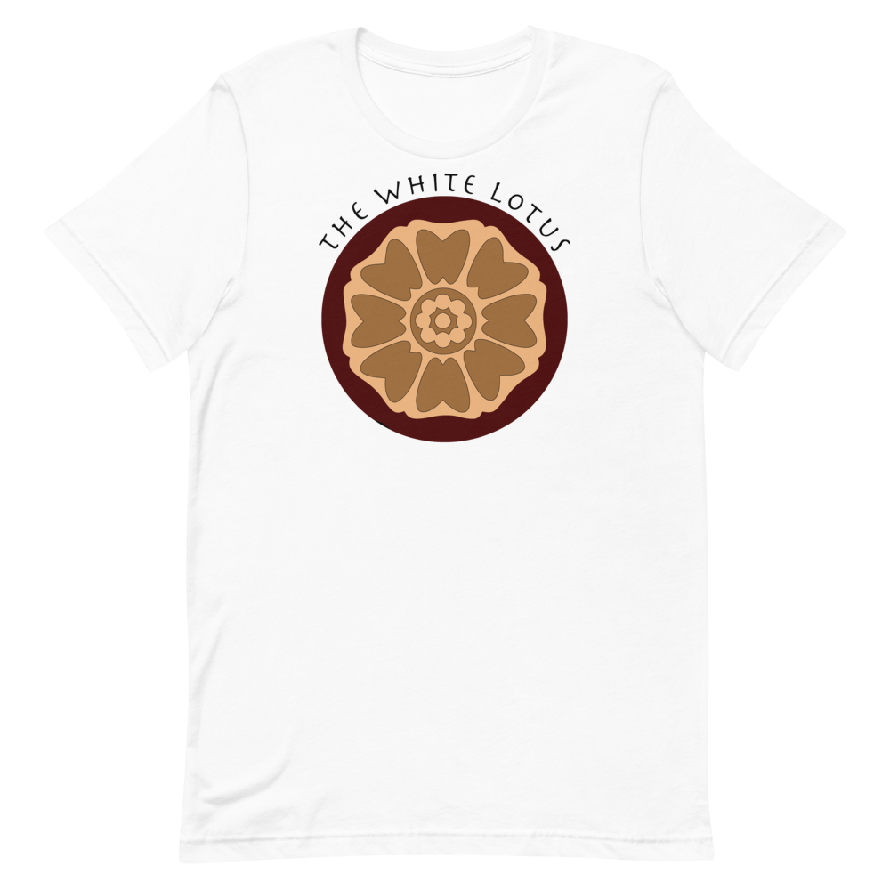 Orden des Weißen Lotus T-Shirt (Weiß Unisex)